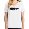1-DAY RUSH NO MINIMUM Ladies V-Neck Short Sleeve T-Shirt Thumbnail