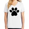 1-DAY RUSH NO MINIMUM Ladies V-Neck Short Sleeve T-Shirt Thumbnail