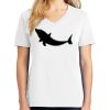 1-DAY RUSH NO MINIMUM Ladies V-Neck Short Sleeve T-Shirt Thumbnail