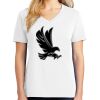 1-DAY RUSH NO MINIMUM Ladies V-Neck Short Sleeve T-Shirt Thumbnail
