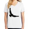 1-DAY RUSH NO MINIMUM Ladies V-Neck Short Sleeve T-Shirt Thumbnail