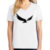 1-DAY RUSH NO MINIMUM Ladies V-Neck Short Sleeve T-Shirt Thumbnail