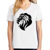 1-DAY RUSH NO MINIMUM Ladies V-Neck Short Sleeve T-Shirt Thumbnail