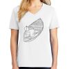 1-DAY RUSH NO MINIMUM Ladies V-Neck Short Sleeve T-Shirt Thumbnail