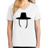 1-DAY RUSH NO MINIMUM Ladies V-Neck Short Sleeve T-Shirt Thumbnail