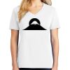 1-DAY RUSH NO MINIMUM Ladies V-Neck Short Sleeve T-Shirt Thumbnail