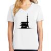 1-DAY RUSH NO MINIMUM Ladies V-Neck Short Sleeve T-Shirt Thumbnail