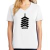 1-DAY RUSH NO MINIMUM Ladies V-Neck Short Sleeve T-Shirt Thumbnail