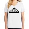 1-DAY RUSH NO MINIMUM Ladies V-Neck Short Sleeve T-Shirt Thumbnail