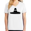 1-DAY RUSH NO MINIMUM Ladies V-Neck Short Sleeve T-Shirt Thumbnail