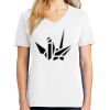 1-DAY RUSH NO MINIMUM Ladies V-Neck Short Sleeve T-Shirt Thumbnail