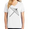 1-DAY RUSH NO MINIMUM Ladies V-Neck Short Sleeve T-Shirt Thumbnail