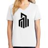 1-DAY RUSH NO MINIMUM Ladies V-Neck Short Sleeve T-Shirt Thumbnail