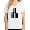 1-DAY RUSH NO MINIMUM Ladies V-Neck Short Sleeve T-Shirt Thumbnail
