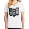 1-DAY RUSH NO MINIMUM Ladies V-Neck Short Sleeve T-Shirt Thumbnail