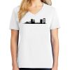 1-DAY RUSH NO MINIMUM Ladies V-Neck Short Sleeve T-Shirt Thumbnail