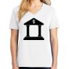 1-DAY RUSH NO MINIMUM Ladies V-Neck Short Sleeve T-Shirt Thumbnail