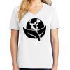 1-DAY RUSH NO MINIMUM Ladies V-Neck Short Sleeve T-Shirt Thumbnail