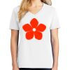 1-DAY RUSH NO MINIMUM Ladies V-Neck Short Sleeve T-Shirt Thumbnail