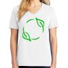 1-DAY RUSH NO MINIMUM Ladies V-Neck Short Sleeve T-Shirt Thumbnail