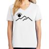 1-DAY RUSH NO MINIMUM Ladies V-Neck Short Sleeve T-Shirt Thumbnail