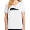 1-DAY RUSH NO MINIMUM Ladies V-Neck Short Sleeve T-Shirt Thumbnail