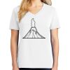 1-DAY RUSH NO MINIMUM Ladies V-Neck Short Sleeve T-Shirt Thumbnail