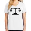 1-DAY RUSH NO MINIMUM Ladies V-Neck Short Sleeve T-Shirt Thumbnail