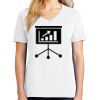 1-DAY RUSH NO MINIMUM Ladies V-Neck Short Sleeve T-Shirt Thumbnail