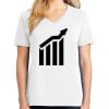 1-DAY RUSH NO MINIMUM Ladies V-Neck Short Sleeve T-Shirt Thumbnail