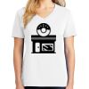 1-DAY RUSH NO MINIMUM Ladies V-Neck Short Sleeve T-Shirt Thumbnail