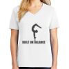 1-DAY RUSH NO MINIMUM Ladies V-Neck Short Sleeve T-Shirt Thumbnail