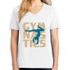 1-DAY RUSH NO MINIMUM Ladies V-Neck Short Sleeve T-Shirt Thumbnail