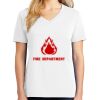 1-DAY RUSH NO MINIMUM Ladies V-Neck Short Sleeve T-Shirt Thumbnail