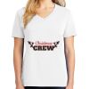 1-DAY RUSH NO MINIMUM Ladies V-Neck Short Sleeve T-Shirt Thumbnail