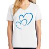 1-DAY RUSH NO MINIMUM Ladies V-Neck Short Sleeve T-Shirt Thumbnail