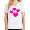 1-DAY RUSH NO MINIMUM Ladies V-Neck Short Sleeve T-Shirt Thumbnail