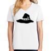 1-DAY RUSH NO MINIMUM Ladies V-Neck Short Sleeve T-Shirt Thumbnail