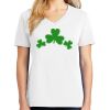 1-DAY RUSH NO MINIMUM Ladies V-Neck Short Sleeve T-Shirt Thumbnail