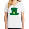 1-DAY RUSH NO MINIMUM Ladies V-Neck Short Sleeve T-Shirt Thumbnail