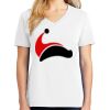 1-DAY RUSH NO MINIMUM Ladies V-Neck Short Sleeve T-Shirt Thumbnail