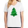 1-DAY RUSH NO MINIMUM Ladies V-Neck Short Sleeve T-Shirt Thumbnail