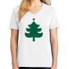 1-DAY RUSH NO MINIMUM Ladies V-Neck Short Sleeve T-Shirt Thumbnail