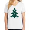 1-DAY RUSH NO MINIMUM Ladies V-Neck Short Sleeve T-Shirt Thumbnail