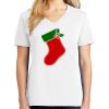 1-DAY RUSH NO MINIMUM Ladies V-Neck Short Sleeve T-Shirt Thumbnail