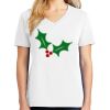1-DAY RUSH NO MINIMUM Ladies V-Neck Short Sleeve T-Shirt Thumbnail