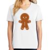 1-DAY RUSH NO MINIMUM Ladies V-Neck Short Sleeve T-Shirt Thumbnail