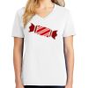 1-DAY RUSH NO MINIMUM Ladies V-Neck Short Sleeve T-Shirt Thumbnail