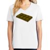 1-DAY RUSH NO MINIMUM Ladies V-Neck Short Sleeve T-Shirt Thumbnail