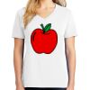 1-DAY RUSH NO MINIMUM Ladies V-Neck Short Sleeve T-Shirt Thumbnail